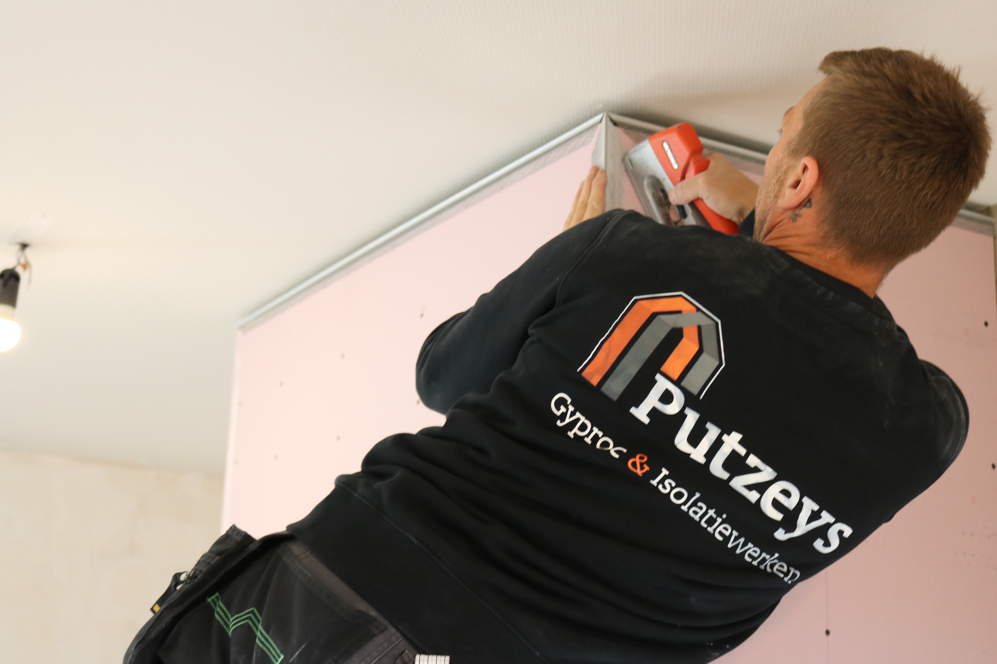 Sven Putzeys aan het werk
